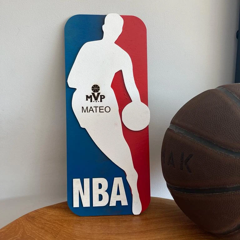 Placa temática NBA